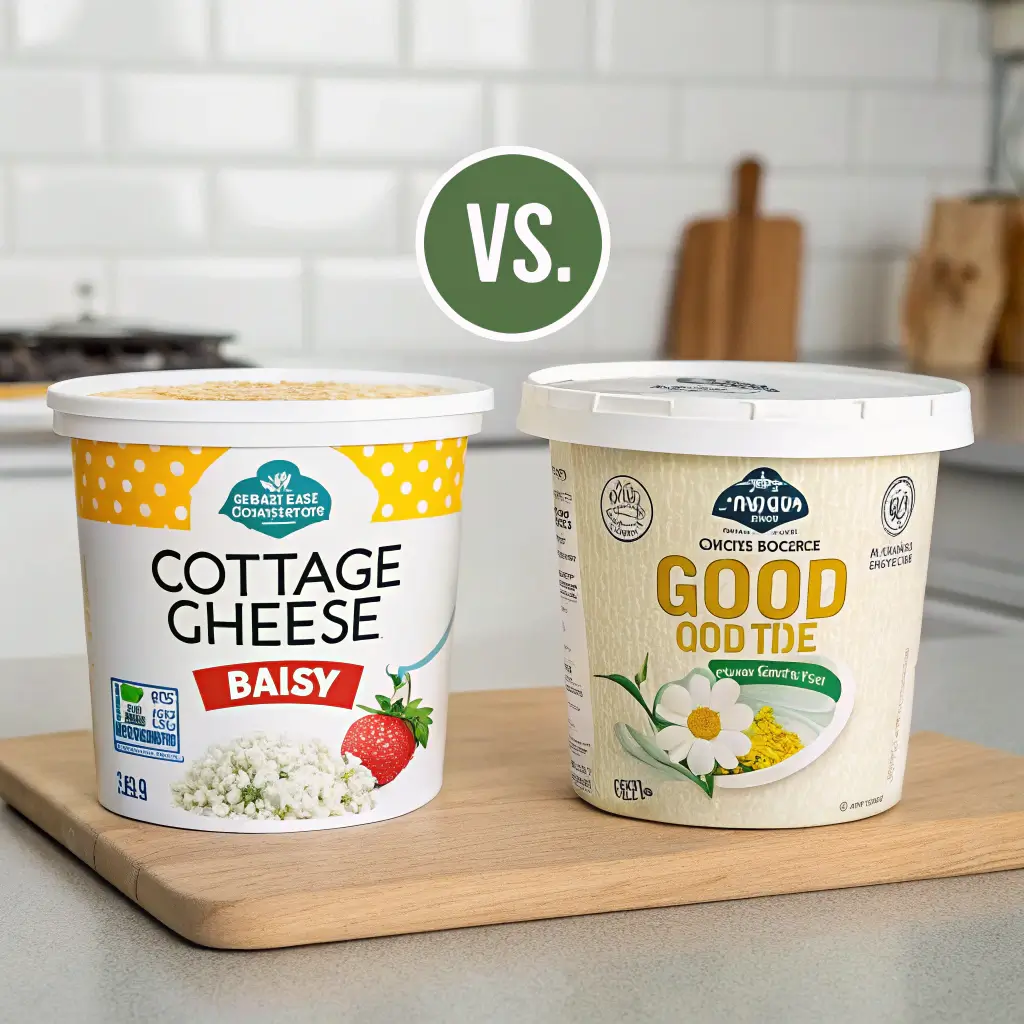 daisy vs good culture cottage cheese nutrition
