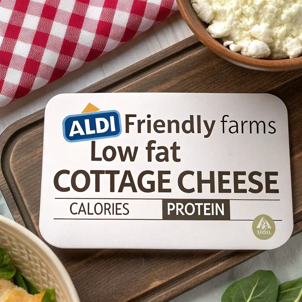 nutrition facts on aldi's cottage cheese