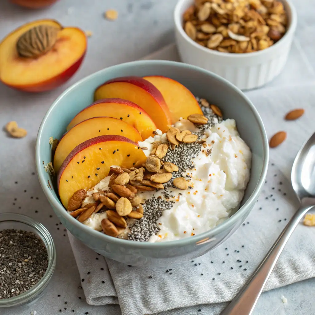 Hood Cottage Cheese with fruit and granola