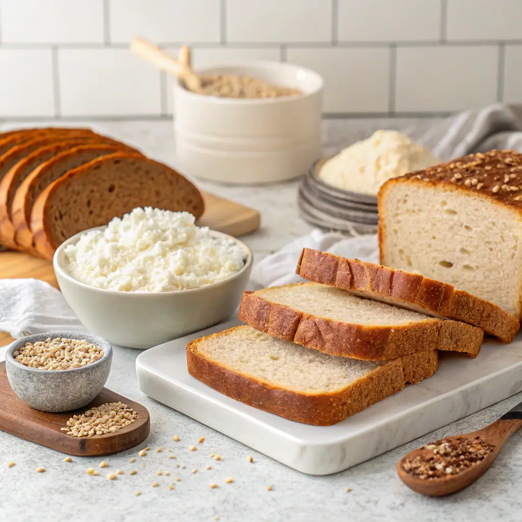 Best bread for cottage cheese breakfast toast
