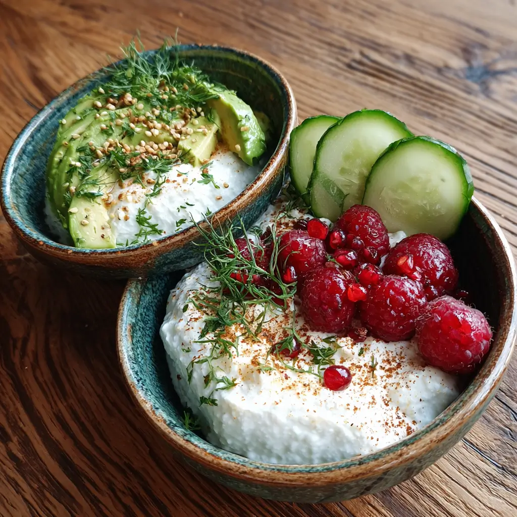 Low-carb cottage cheese breakfast ideas sweet and savory