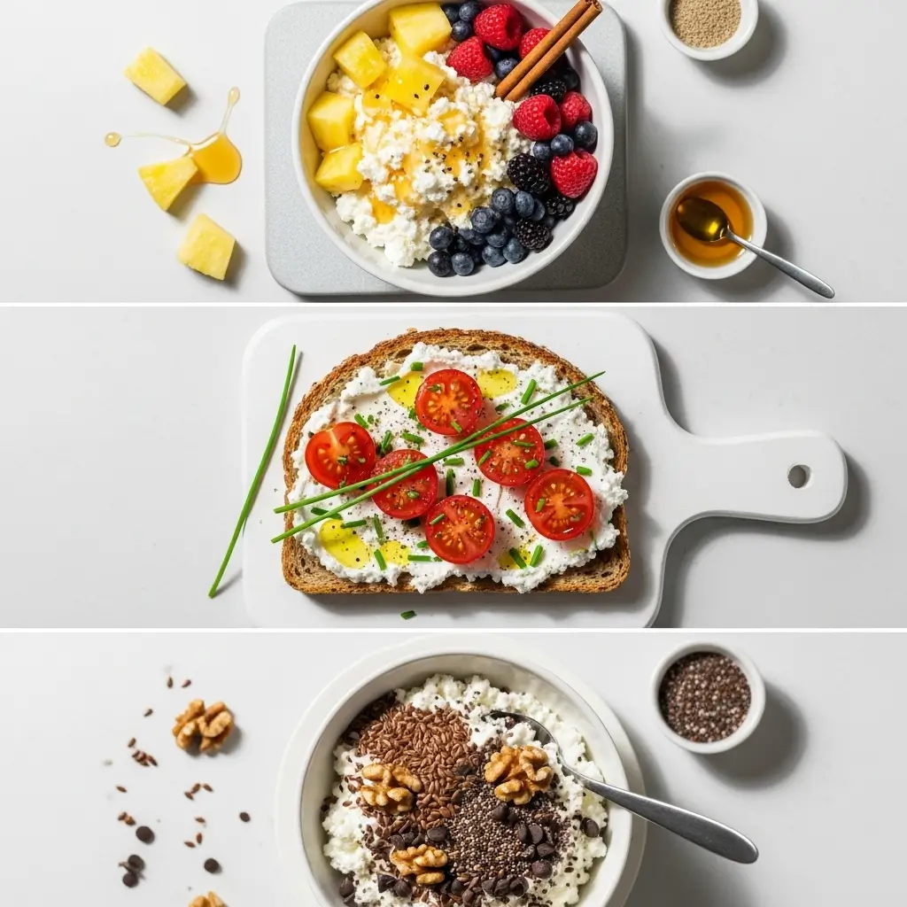 Cottage cheese vitamins minerals recipes sweet and savory serving ideas for maximum nutrition