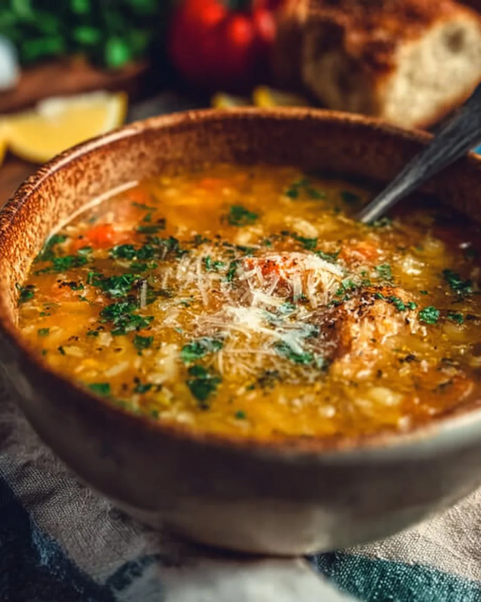 Italian Penicillin Soup