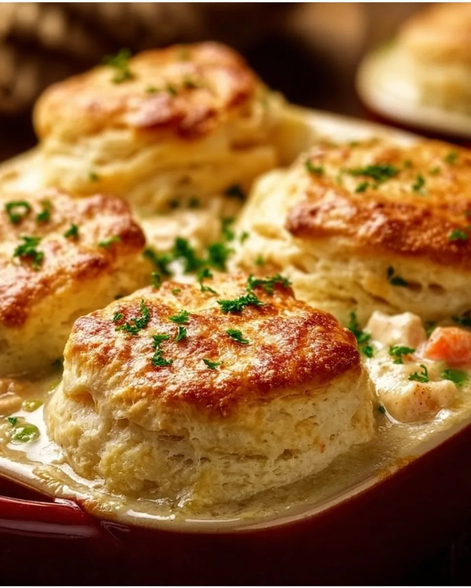 Red Lobster Biscuit Chicken Pot Pie