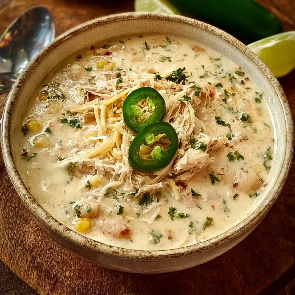 Creamy White Chili Recipe with Chicken