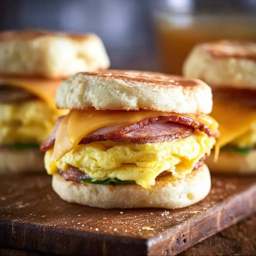 Make-Ahead Freezer Breakfast Sandwiches