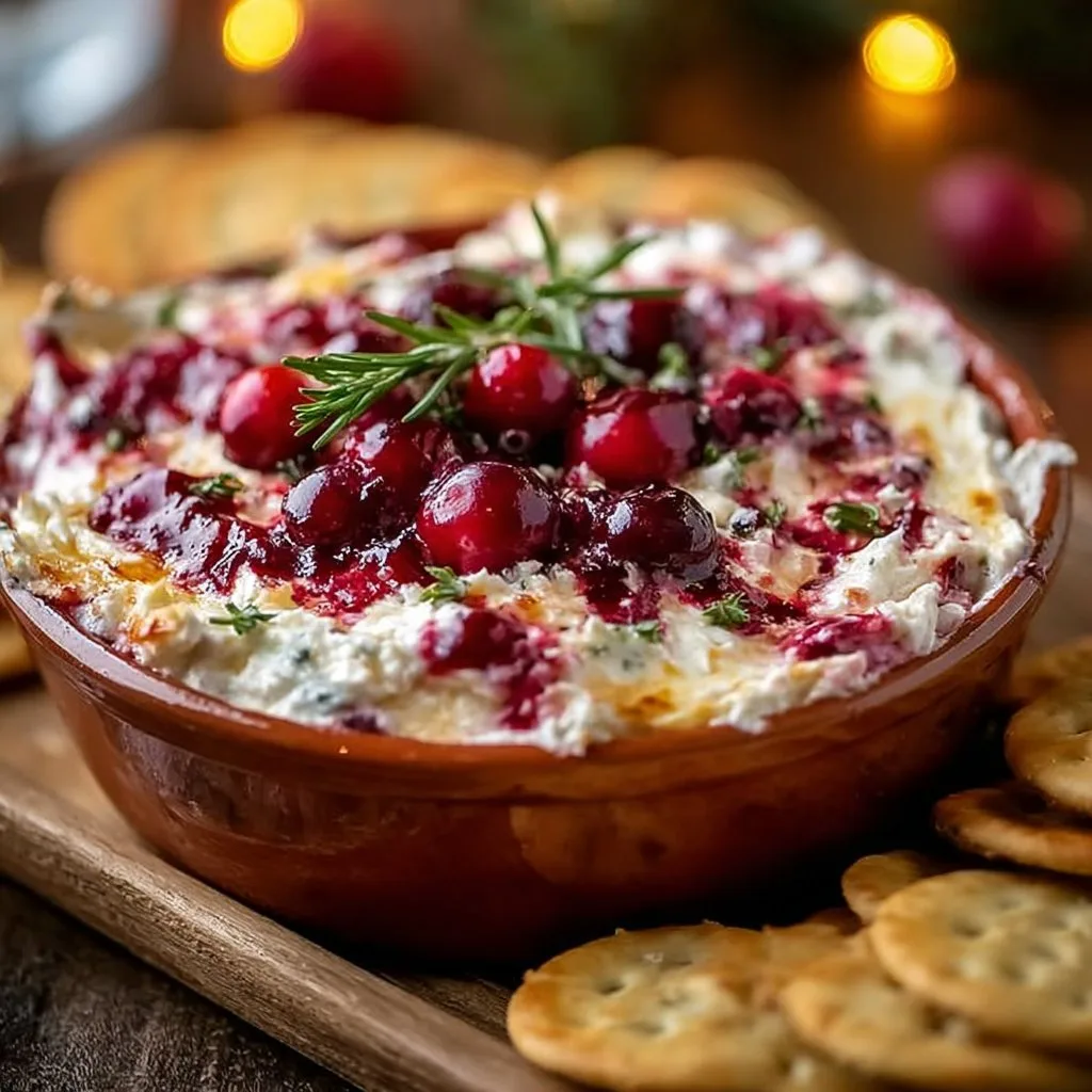 Baked Cranberry Cream Cheese Dip