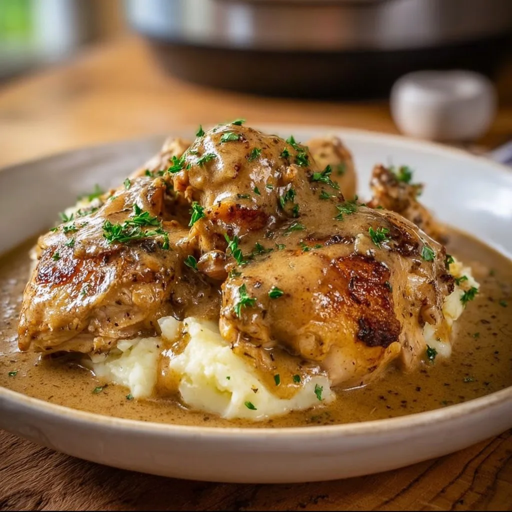 Crockpot Chicken and Gravy