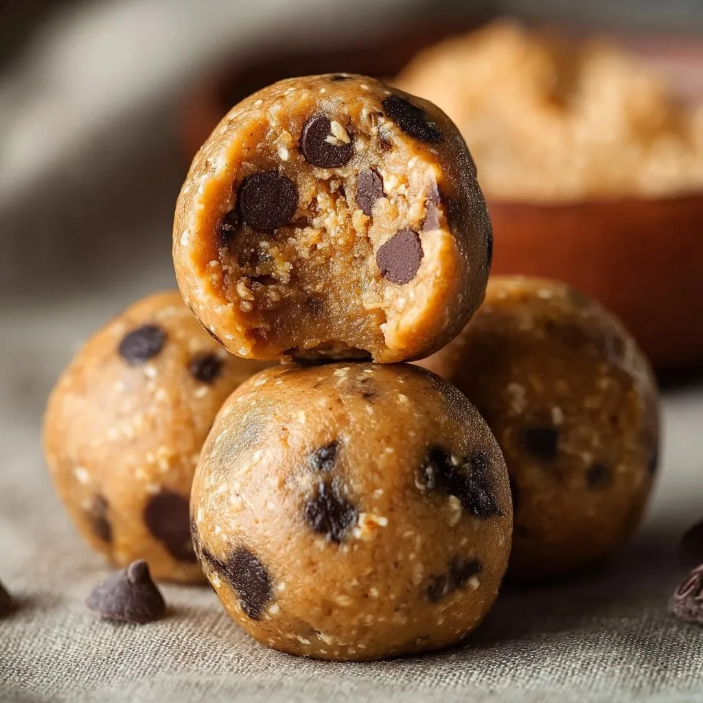 No-Bake Protein Cookie Dough Balls