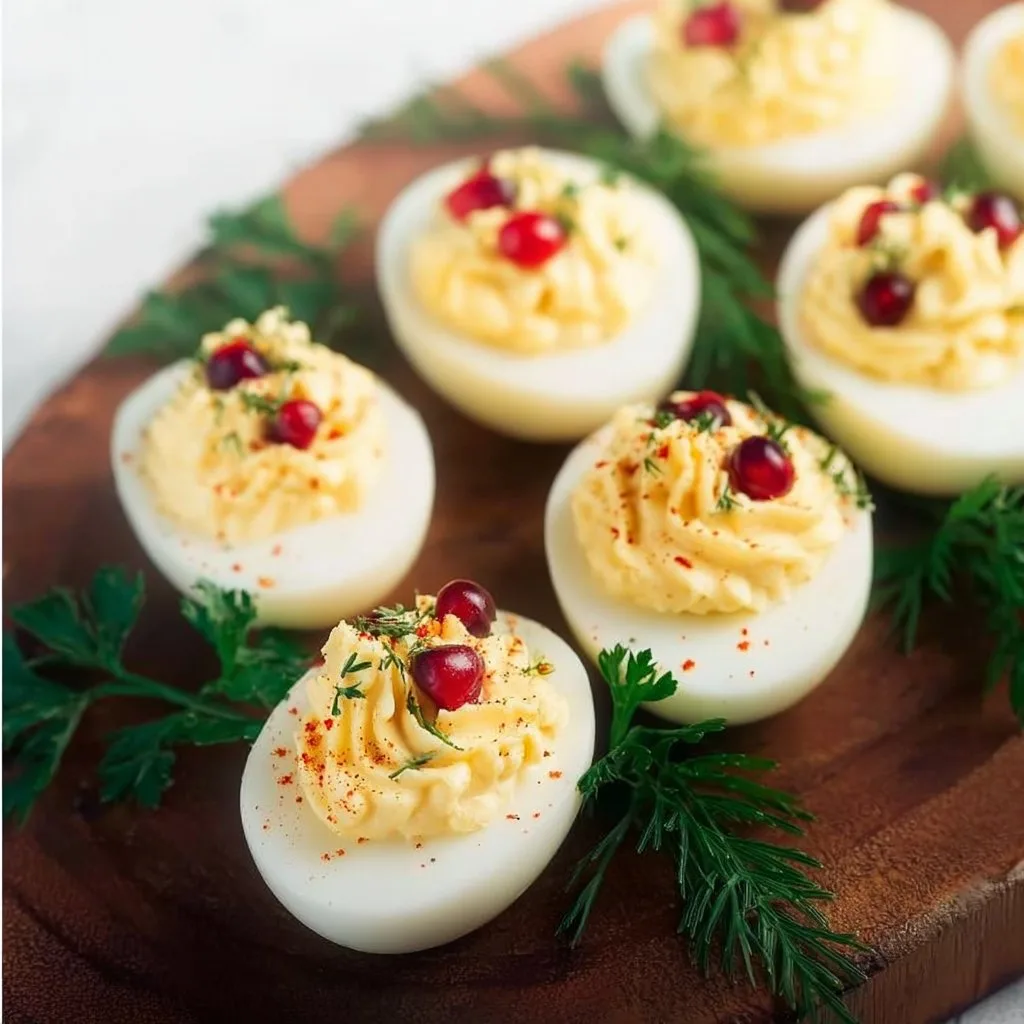 Christmas Deviled Eggs
