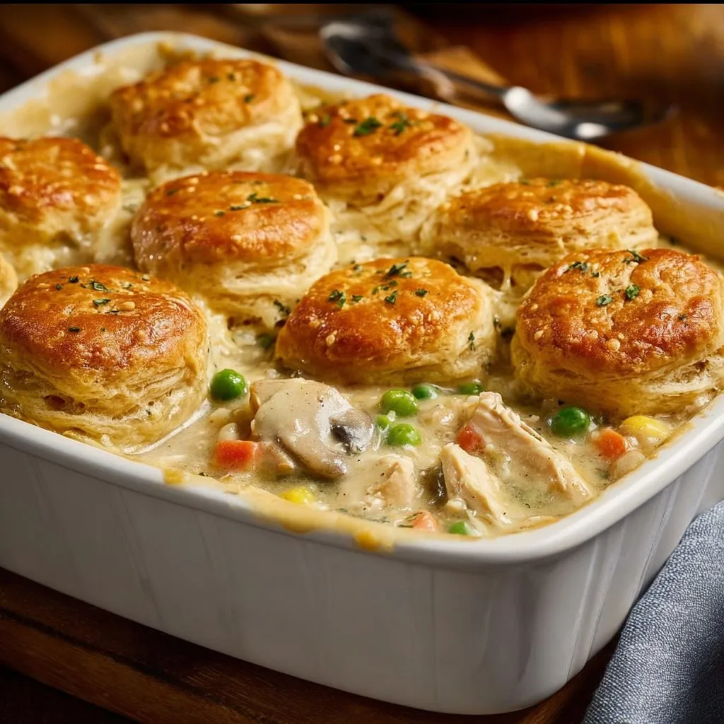 Easy Homemade Chicken Pot Pie Casserole