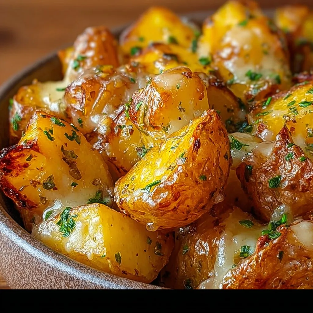 Cheesy Ranch Oven Roasted Potatoes