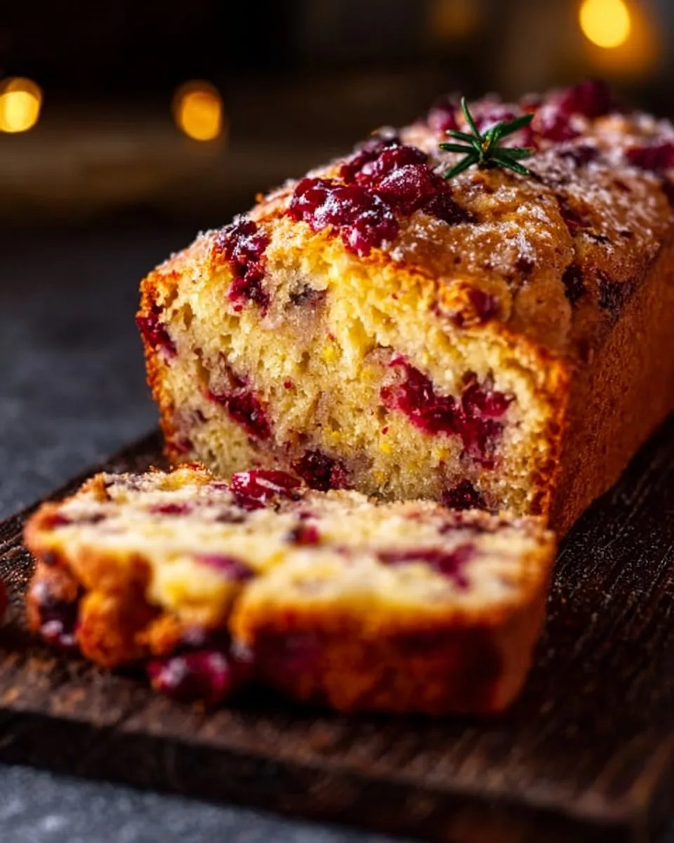 Cranberry Orange Bread