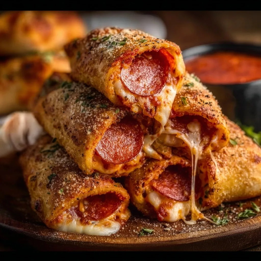 High Protein Pepperoni Pizza Rolls – Cheesy, Crispy & Macro-Friendly!