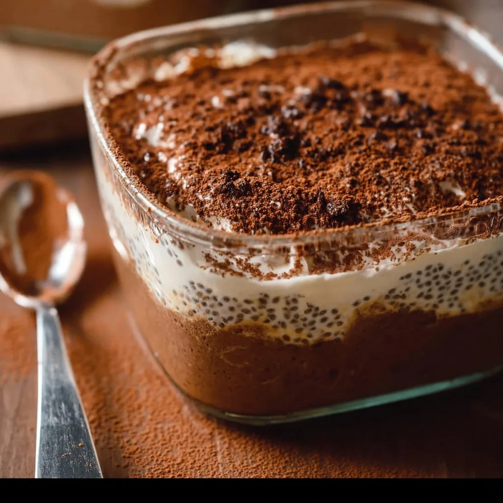 Tiramisu Chia Pudding