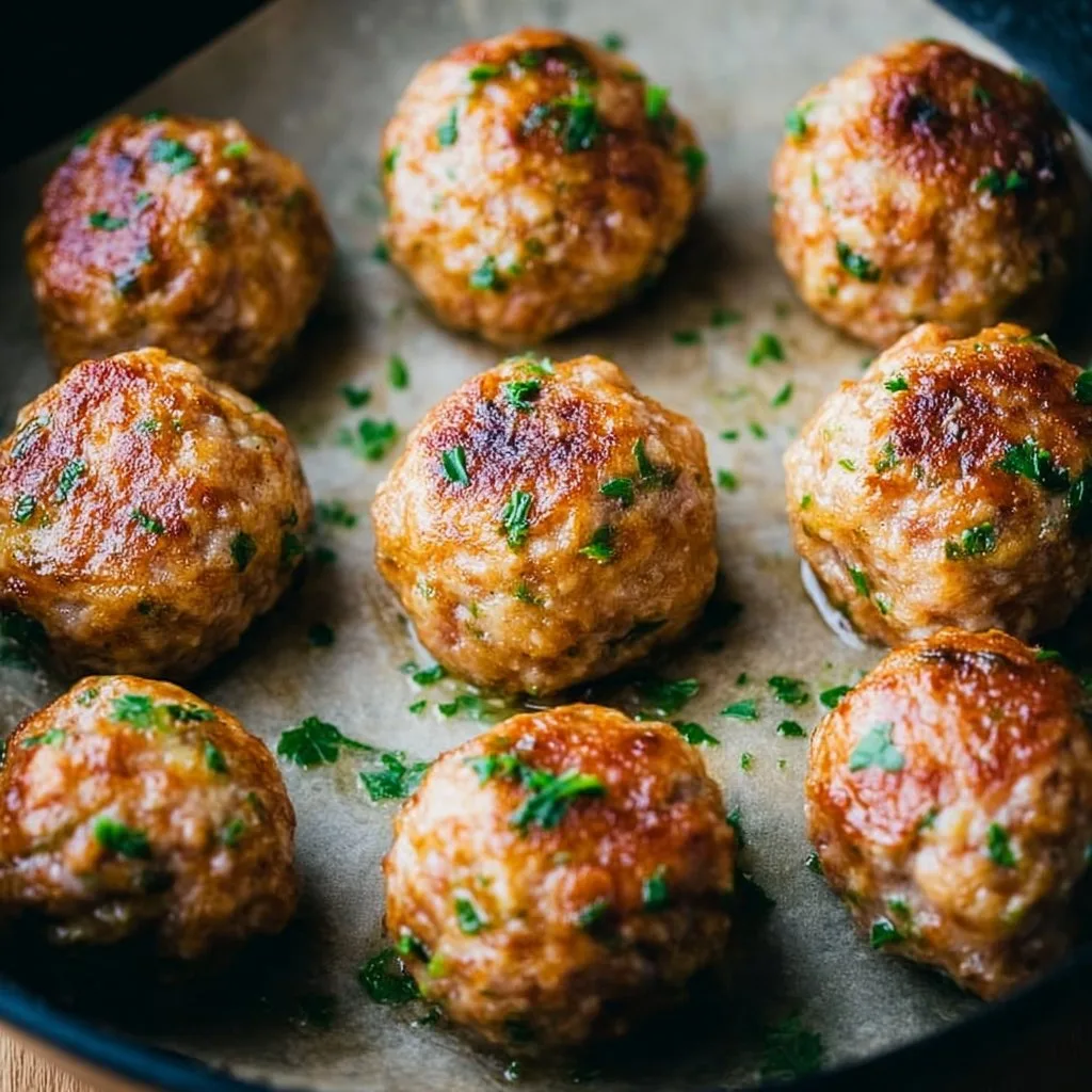 Easy Turkey Meatballs Without Breadcrumbs