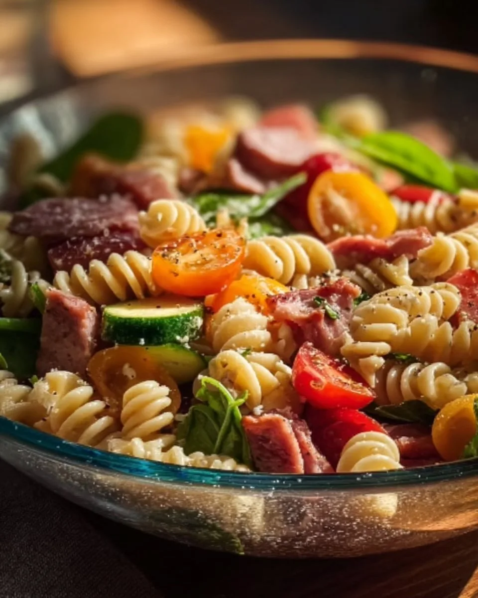 High-Protein Italian Pasta Salad