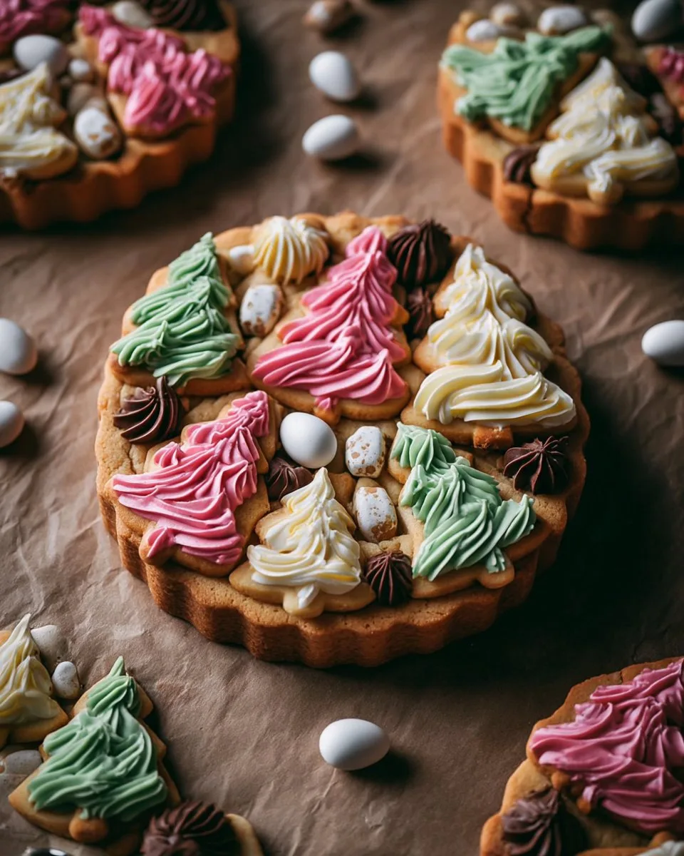 Easter Cookie Cake