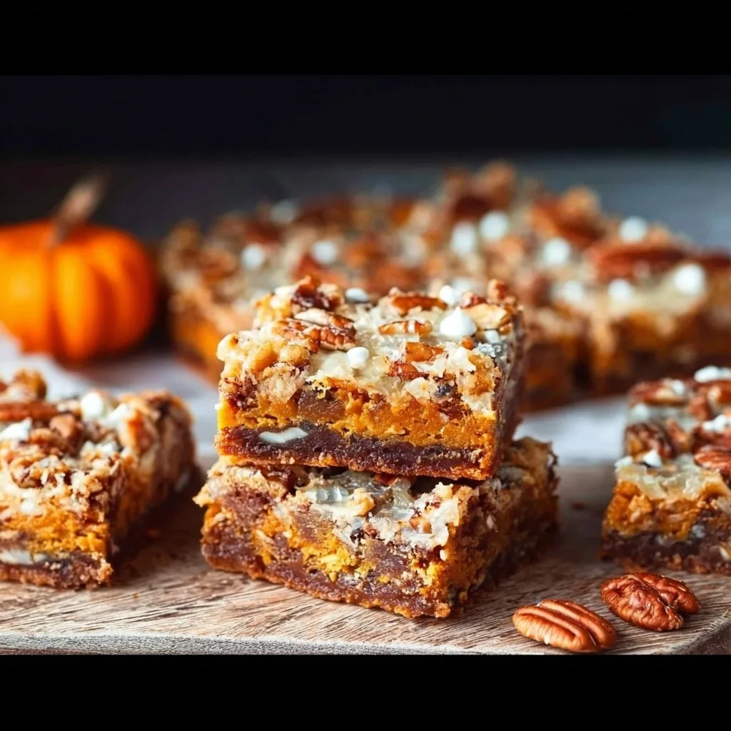 Fall Dessert: Pumpkin Magic Bars Recipe