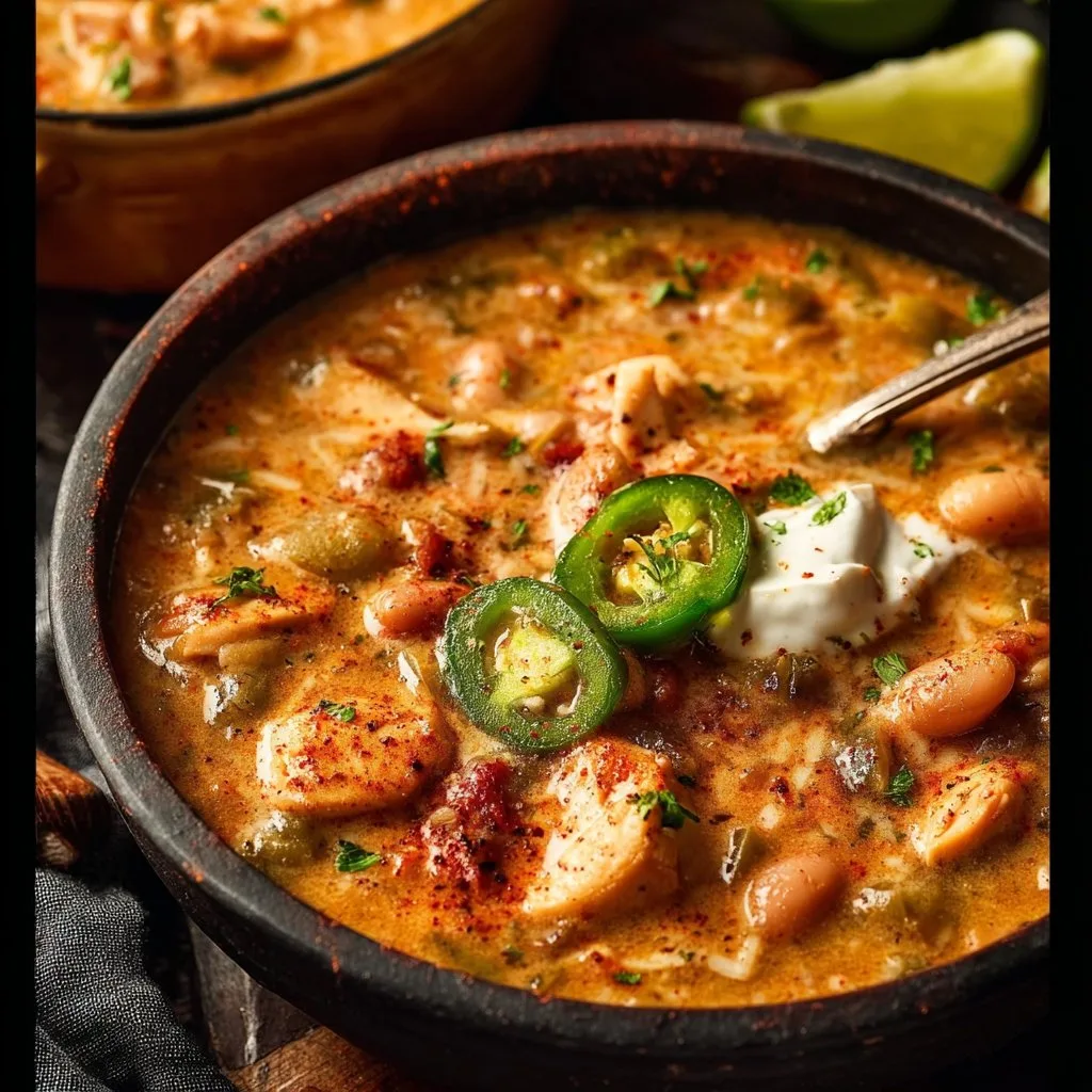 Cajun White Chicken Chili