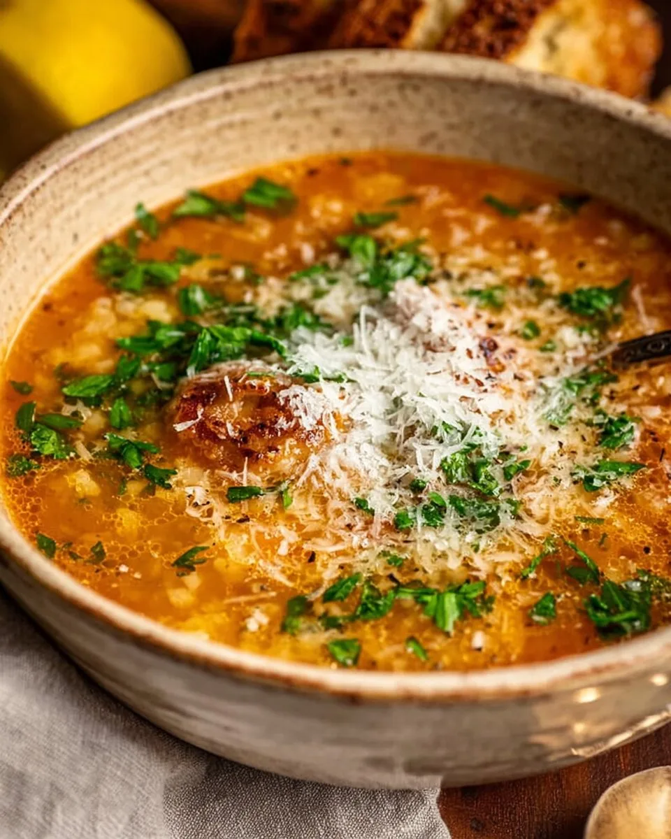 Italian Penicillin Soup