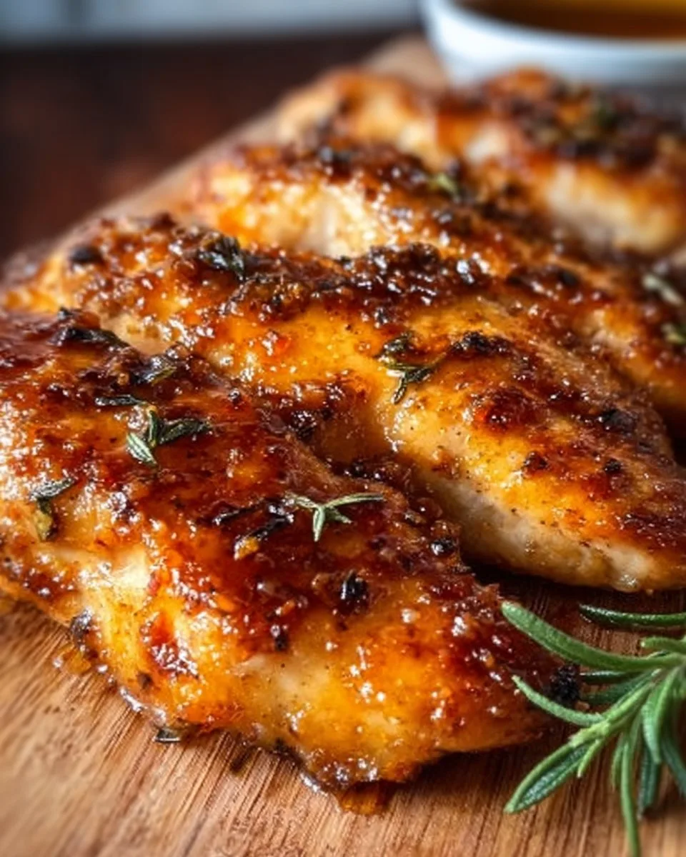Air Fryer Maple Glazed Chicken Breast