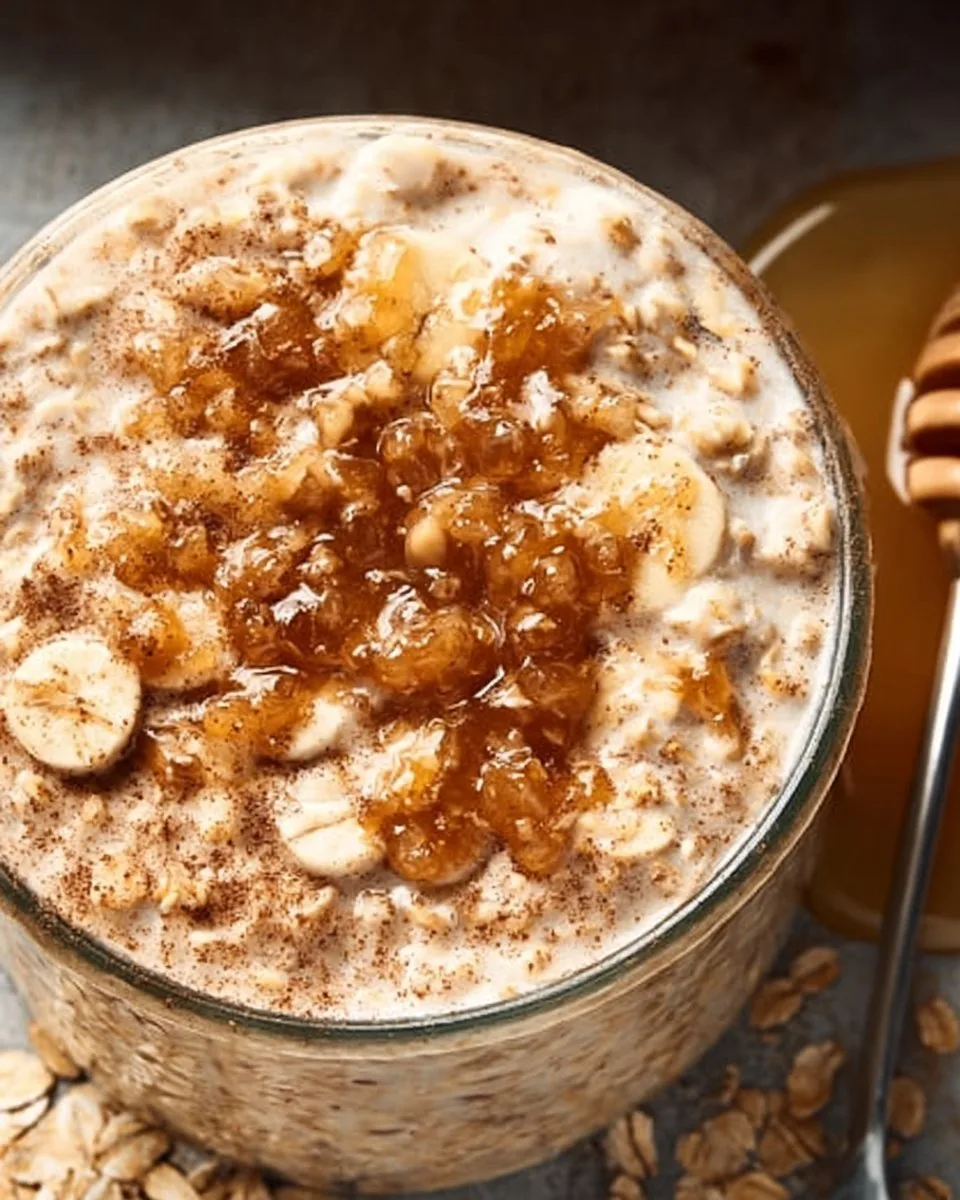 Maple Brown Sugar Overnight Oats