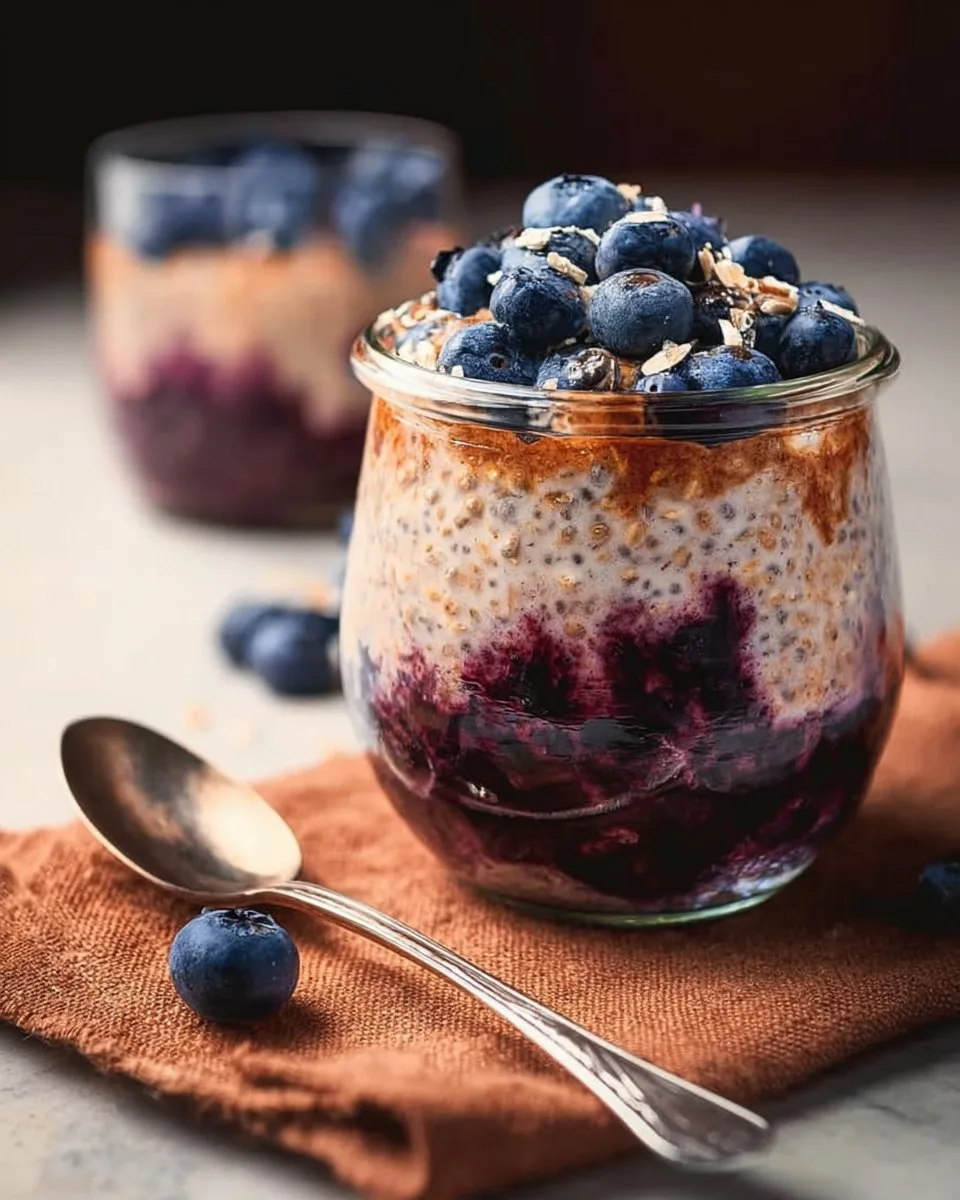 Blueberry Overnight Oats