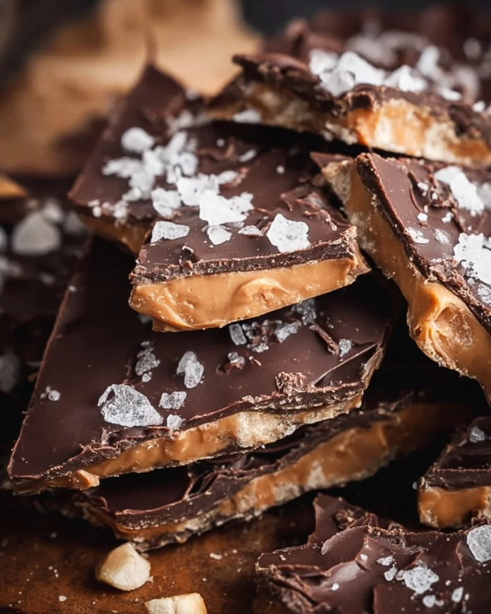 Peanut Butter Chocolate Greek Yogurt Bark