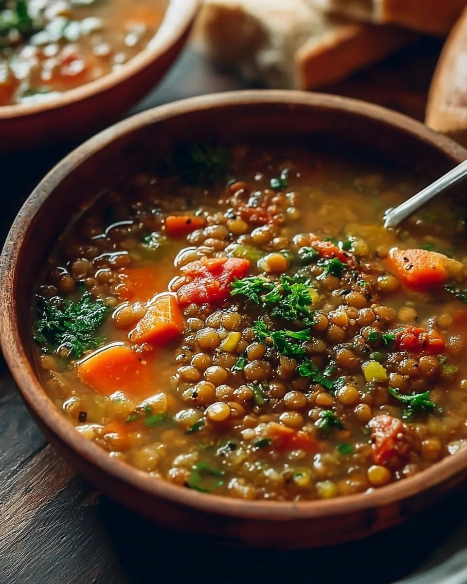 Mediterranean Lentil Soup