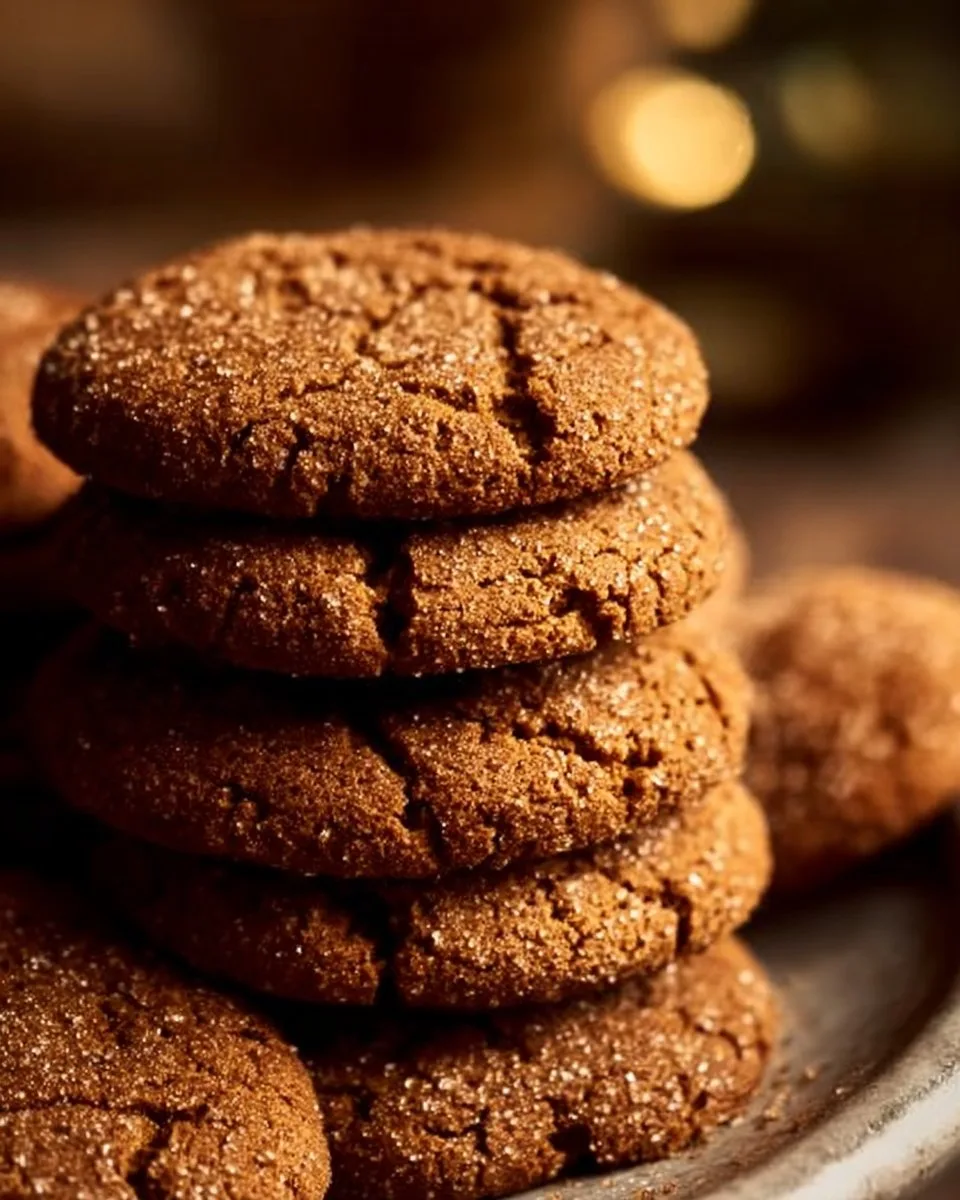Gingersnap Cookies