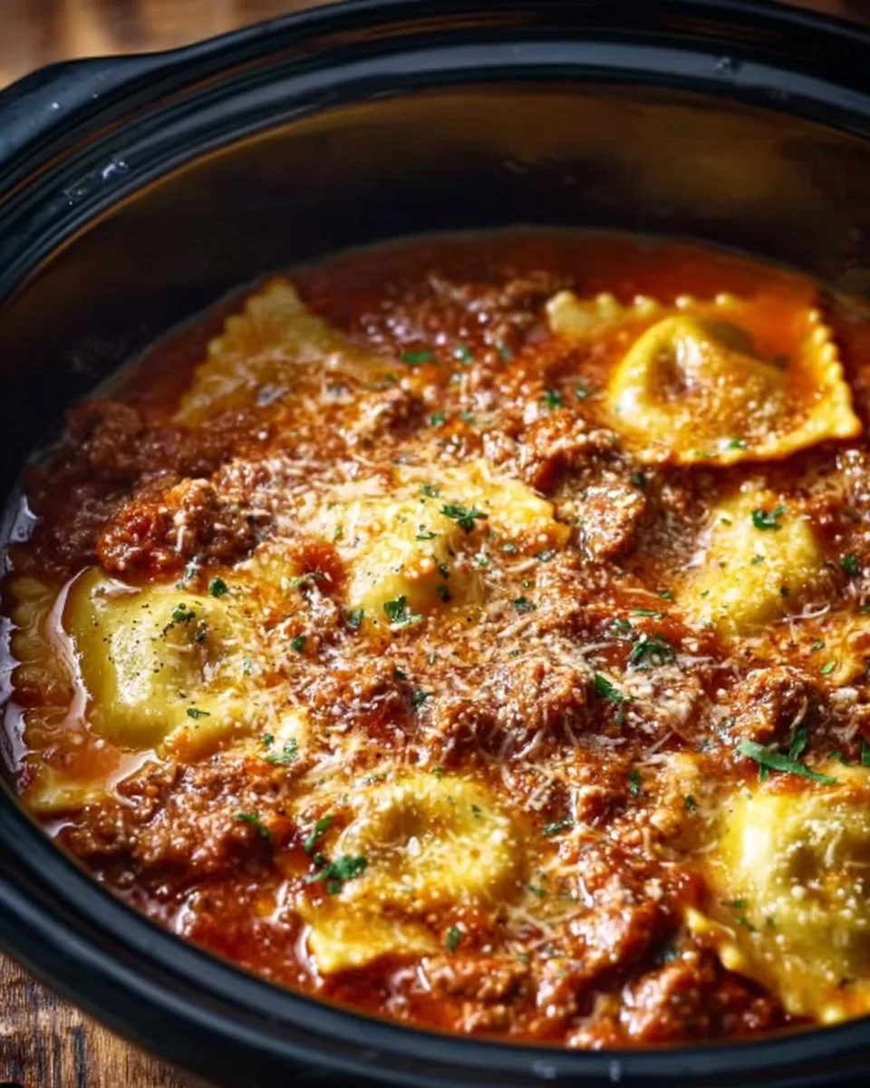 Crockpot Ravioli Lasagna: A Hands-Off, Flavor-Packed Comfort Food Masterpiece