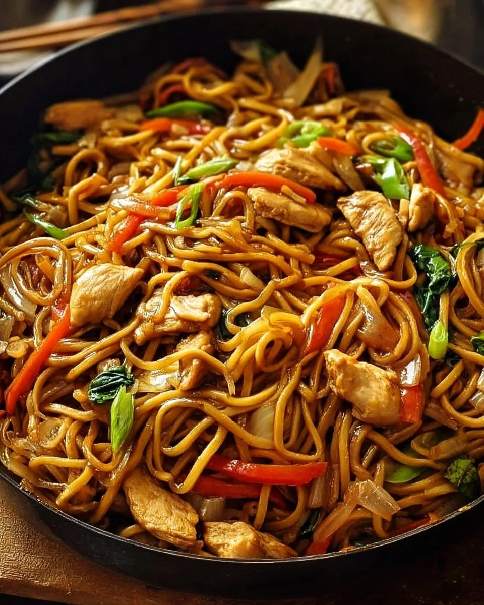 Chicken Lo Mein Recipe