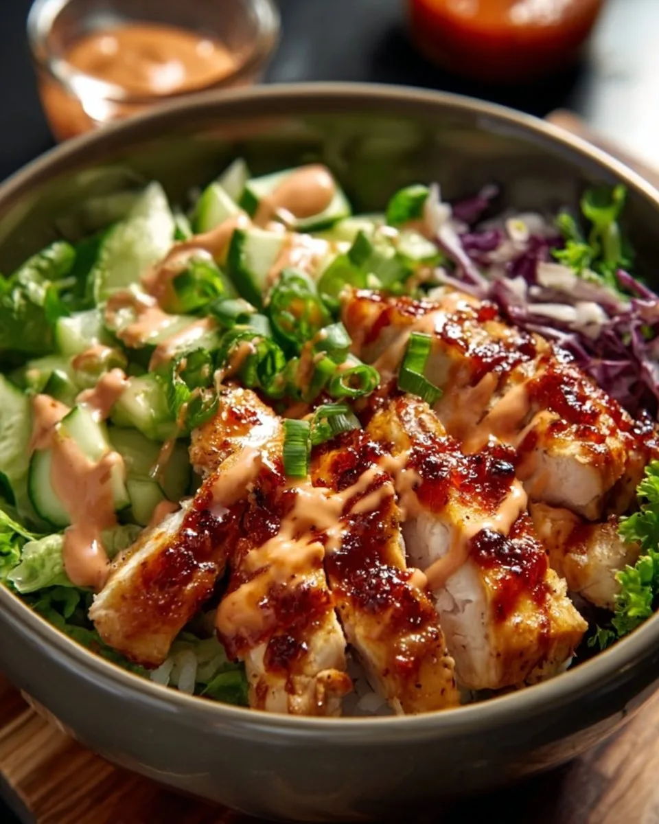 Bang Bang Chicken Bowl