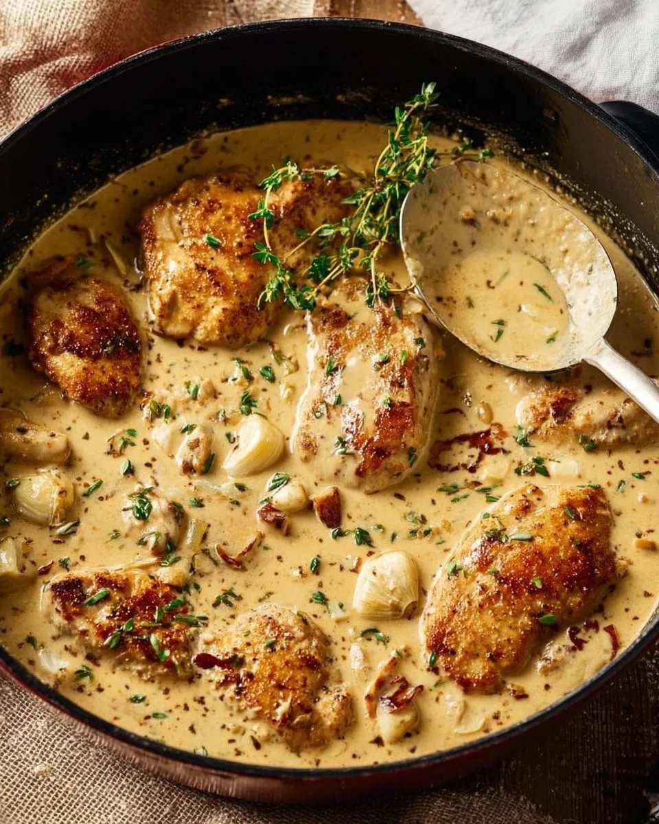 Creamy Garlic Chicken