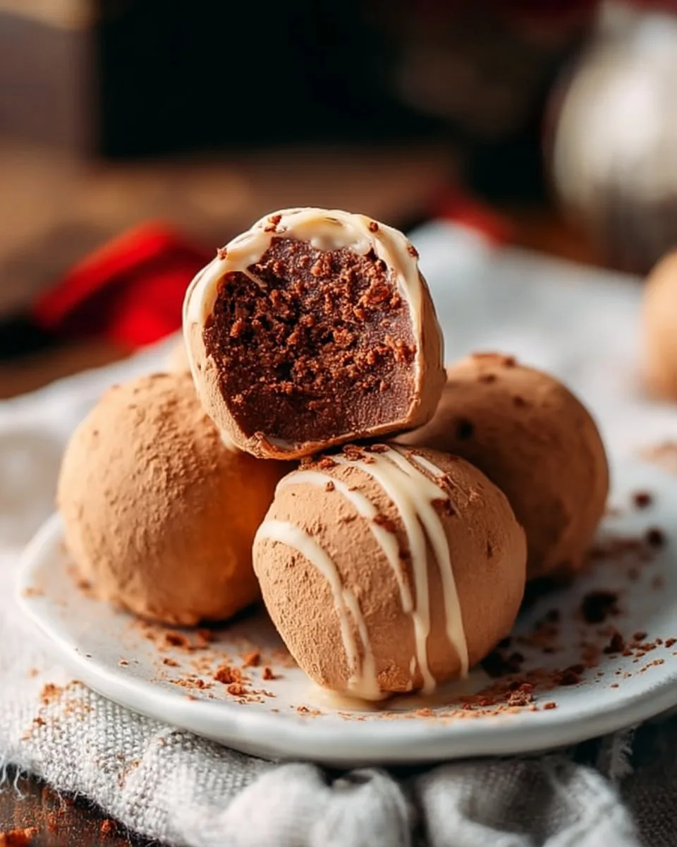 Gingerbread Truffles