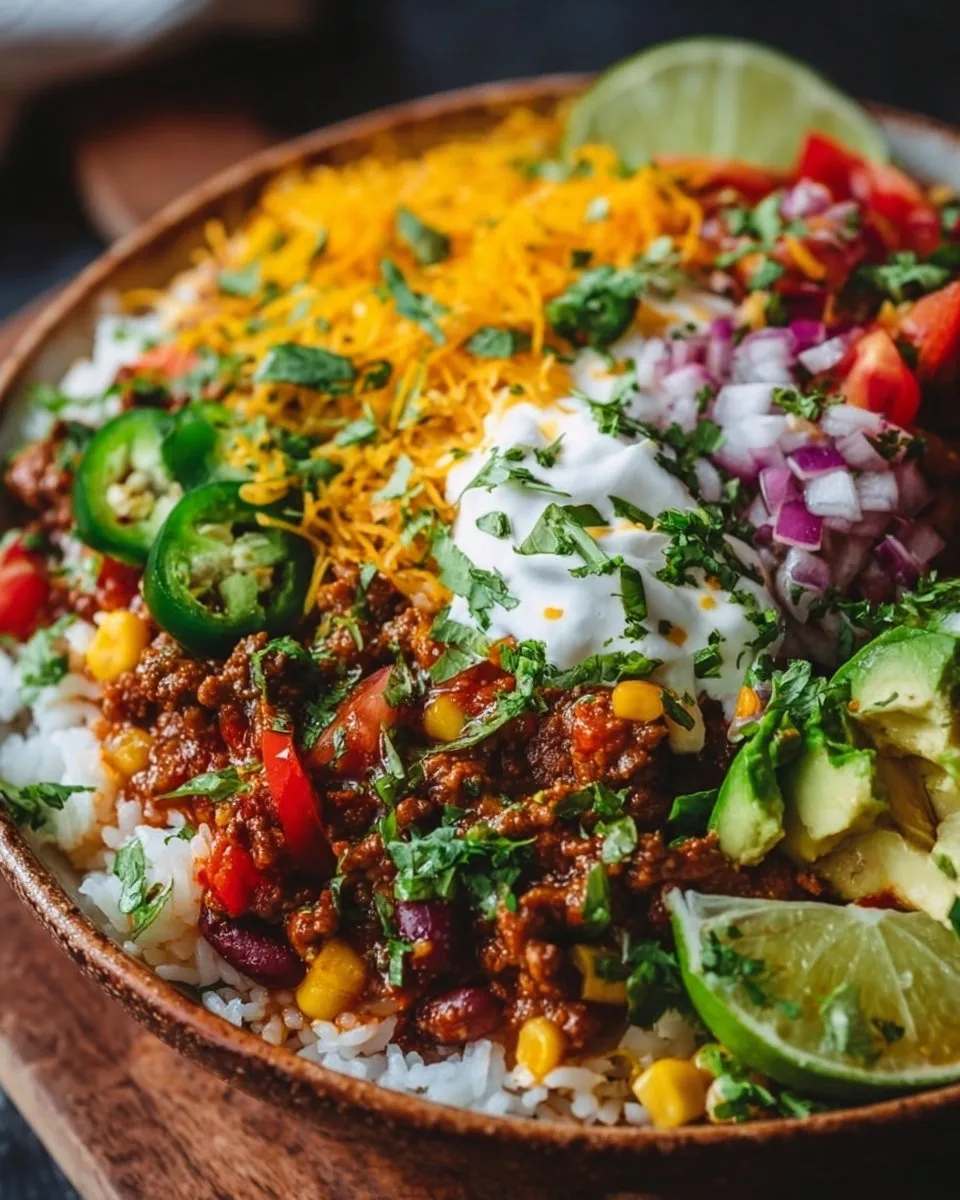 Taco Rice Bowl