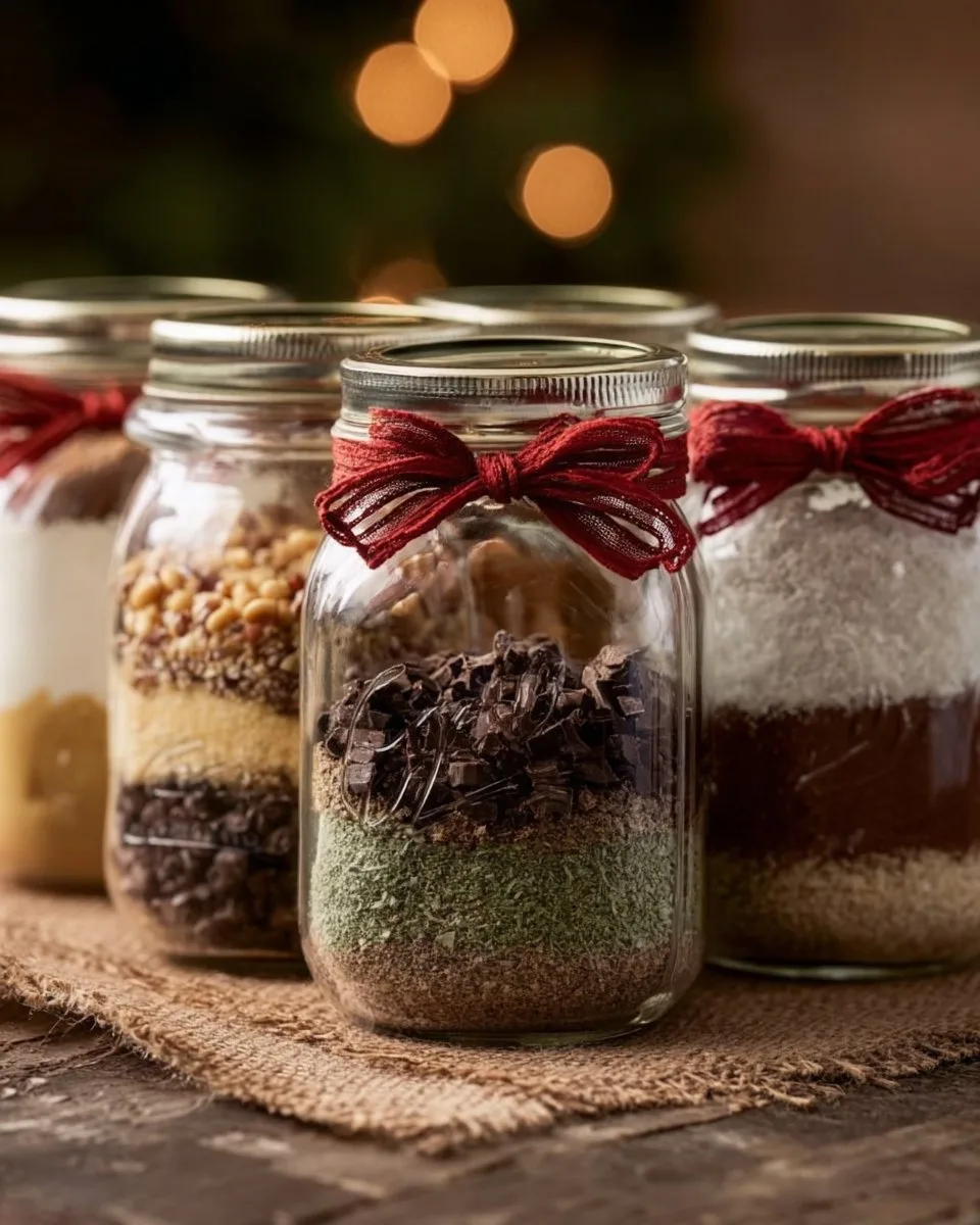 Mason Jar Dry Food Mixes