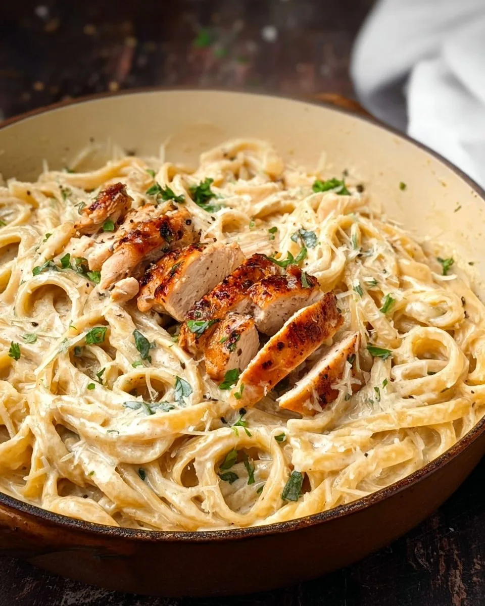 Easy Chicken Alfredo