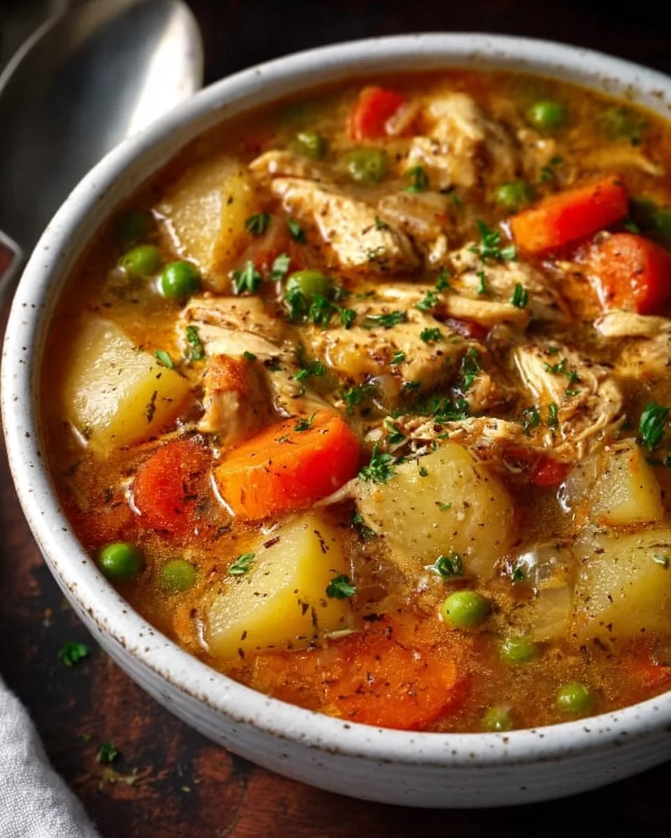 Slow Cooker Chicken Stew Recipe
