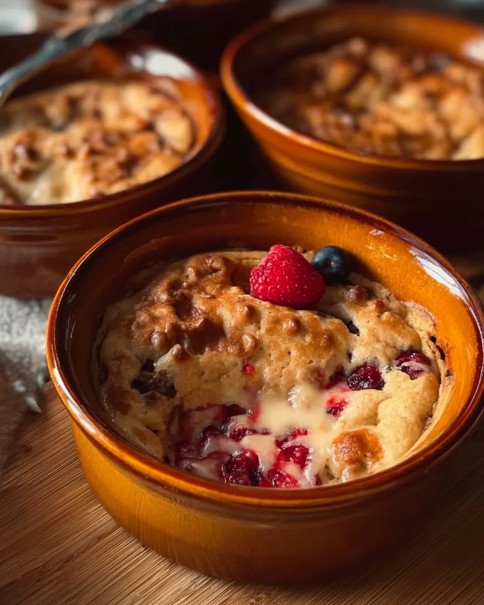 Baked Protein Pancake Bowls