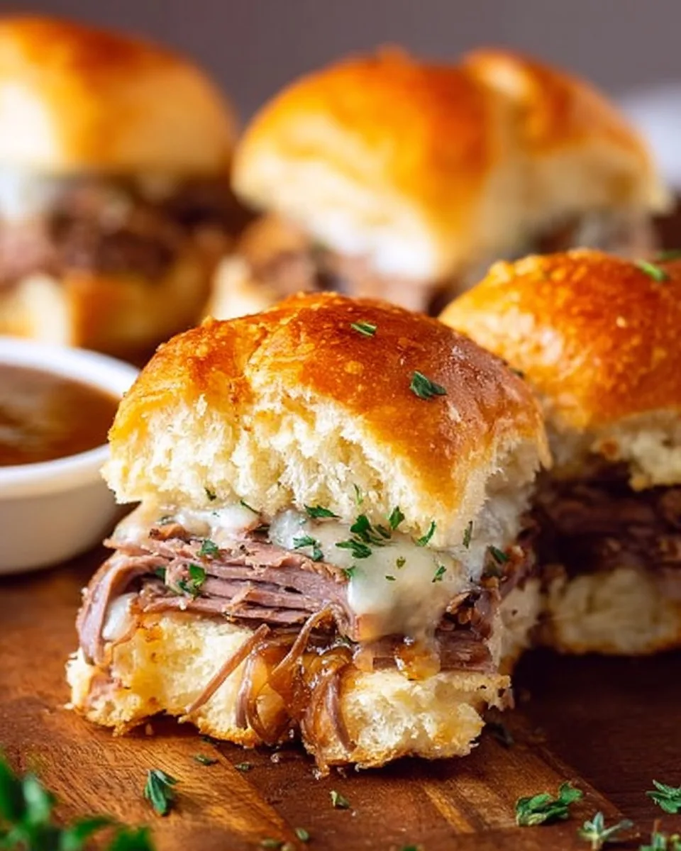 French Dip Sliders