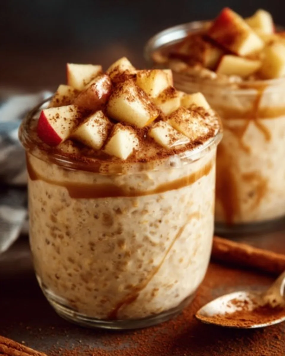 Apple Cinnamon Overnight Oats