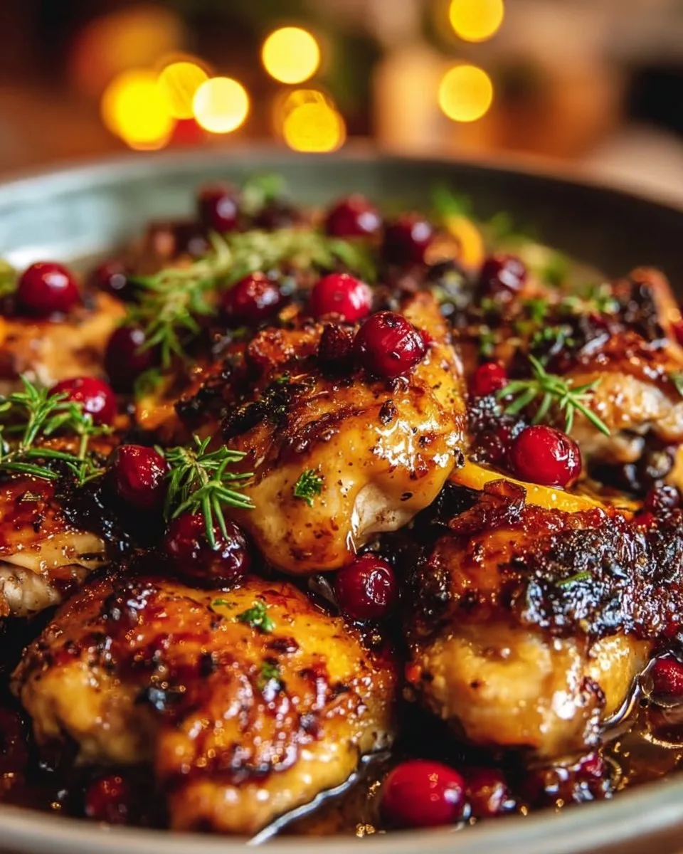 Cranberry Orange Chicken