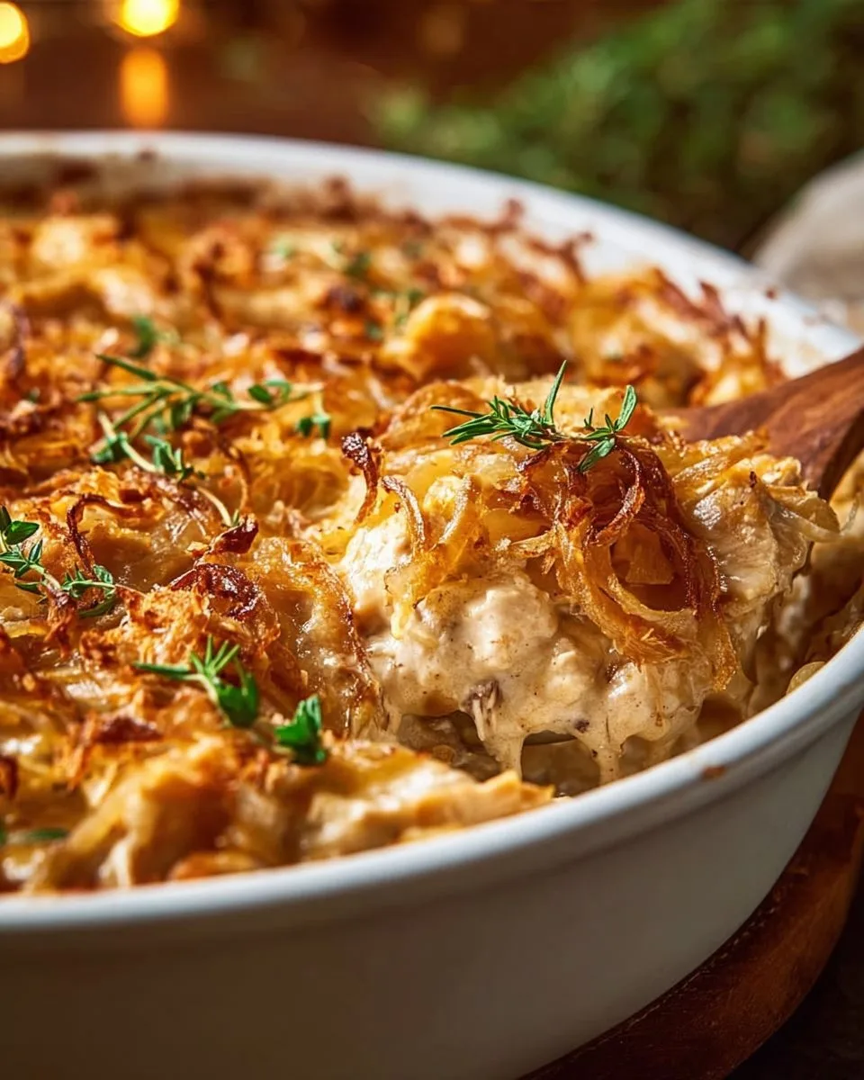 French Onion Chicken Casserole