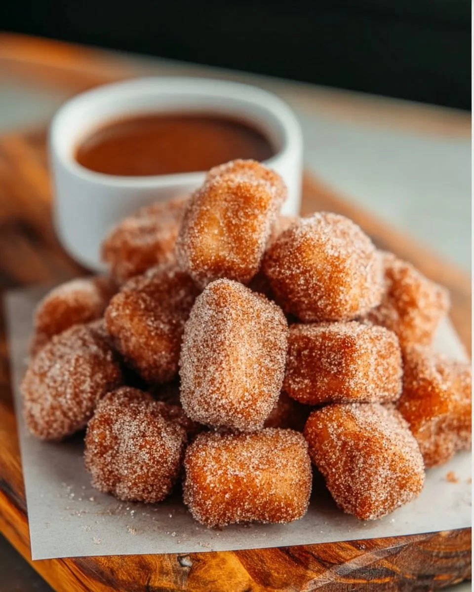 Healthy Air Fryer Churro Bites