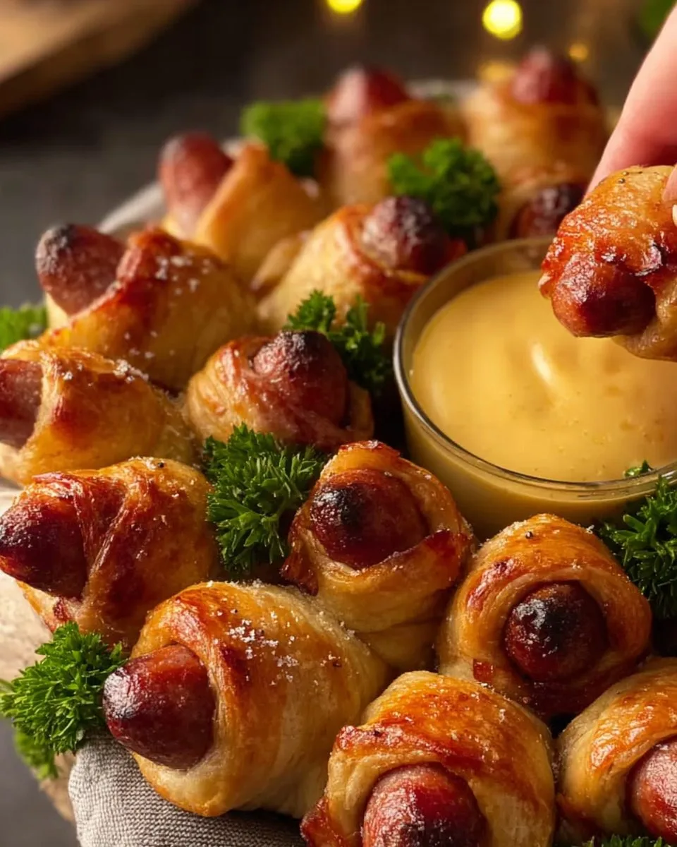Holiday Pigs in a Blanket