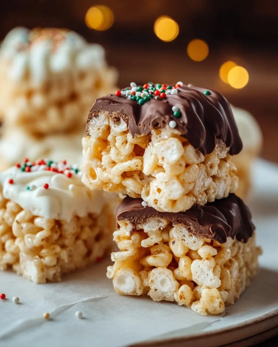 Christmas Rice Crispy Treats