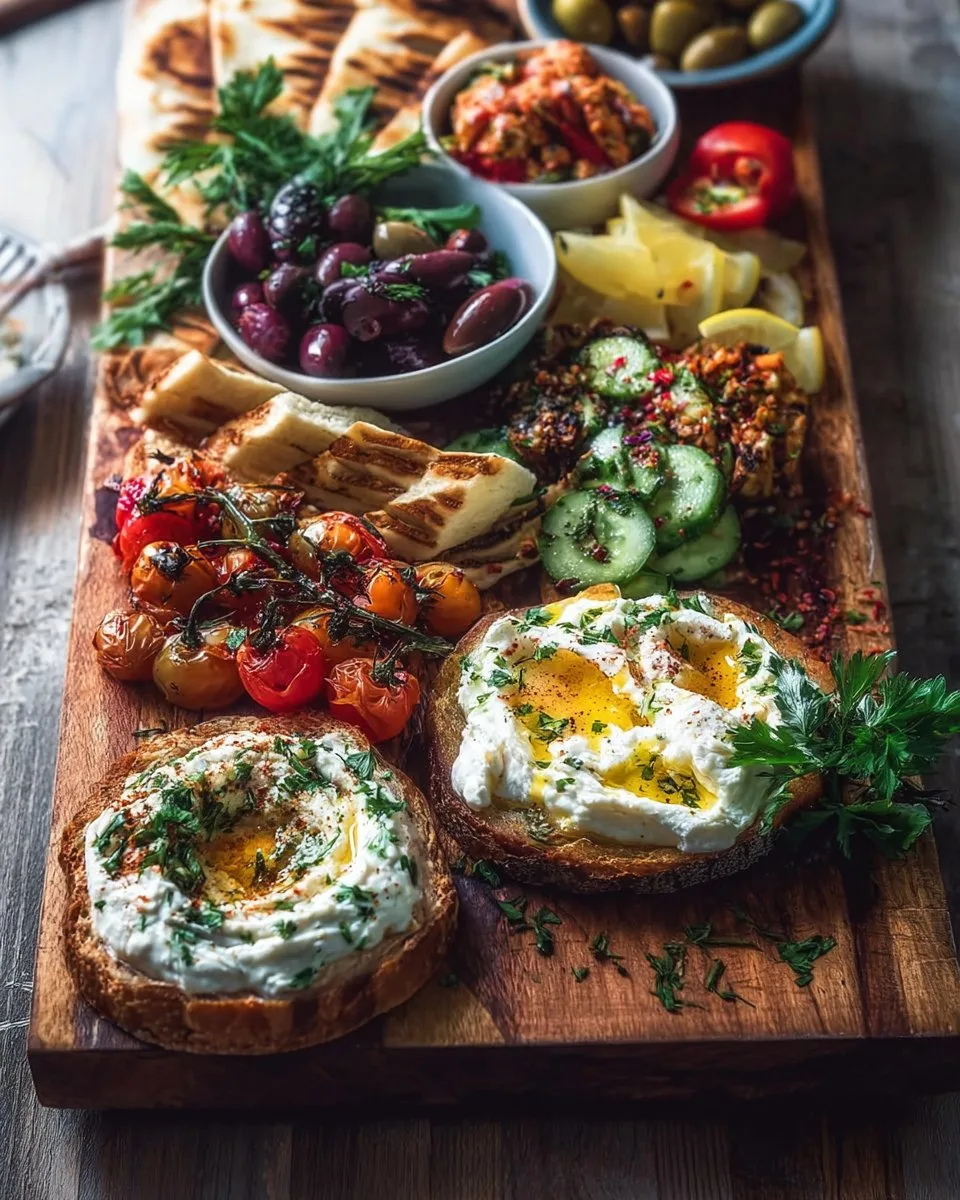Mediterranean Brunch Board
