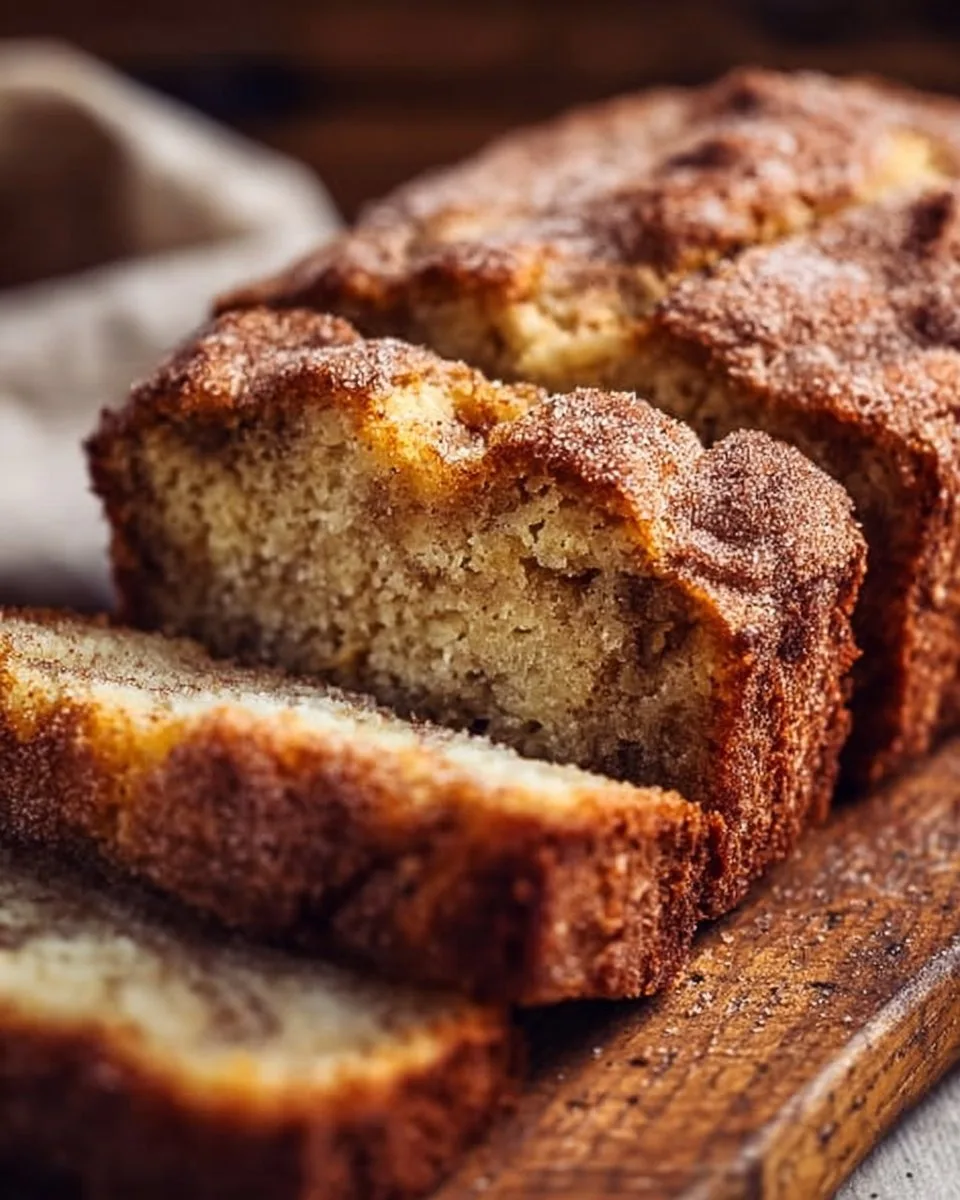 Snickerdoodle Banana Bread Recipe